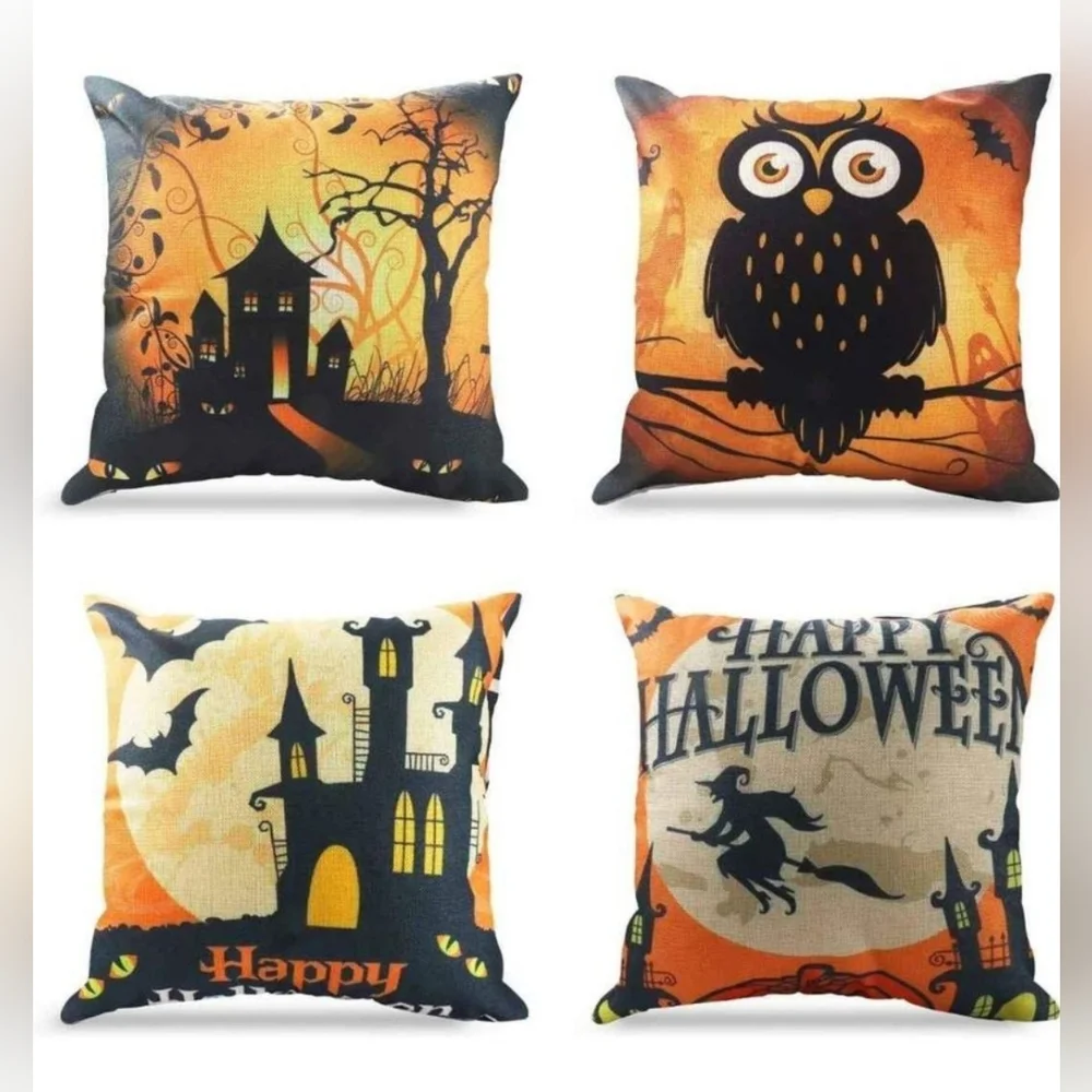 Halloween Decoration Set of 4 18